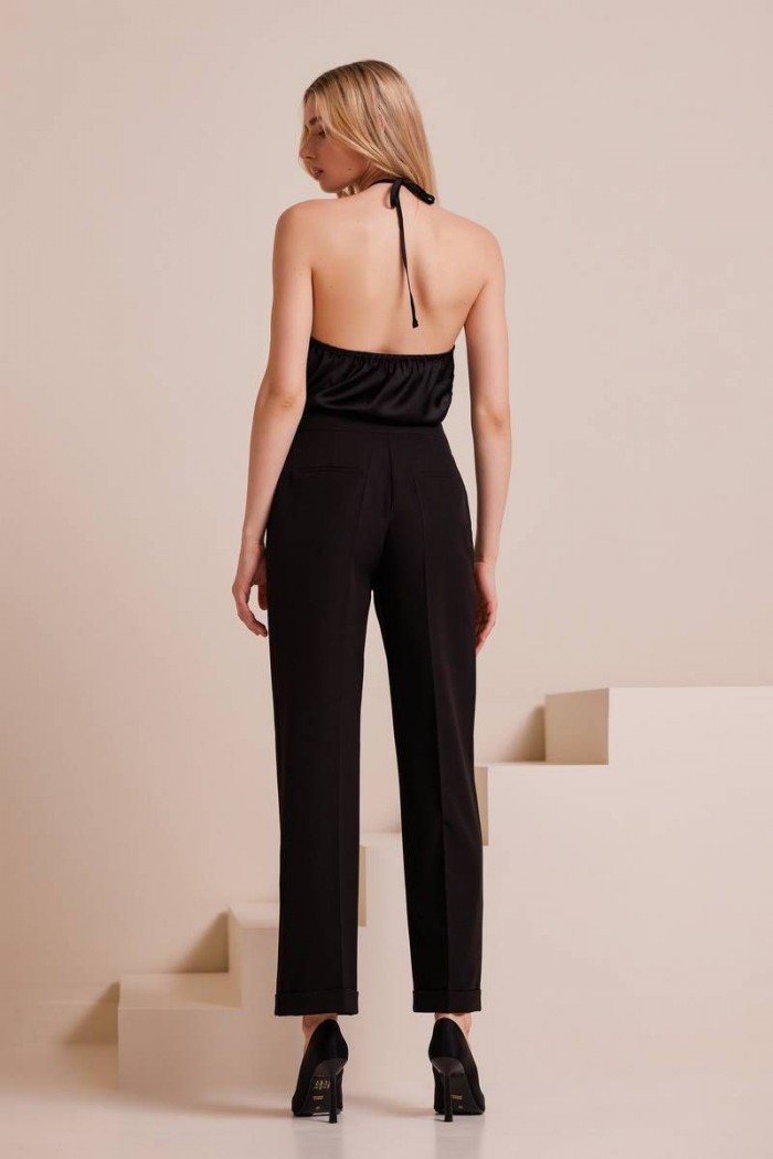 MIND MATTER LUXE TROUSERS BLACK D-24-03-01